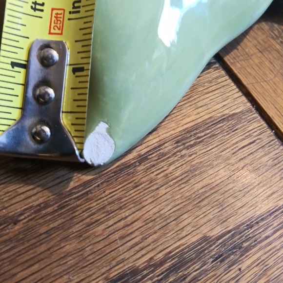 ❌❌SOLD❌❌ {Home Trends} Ceramic Leaf Platter - Picture 7 of 7